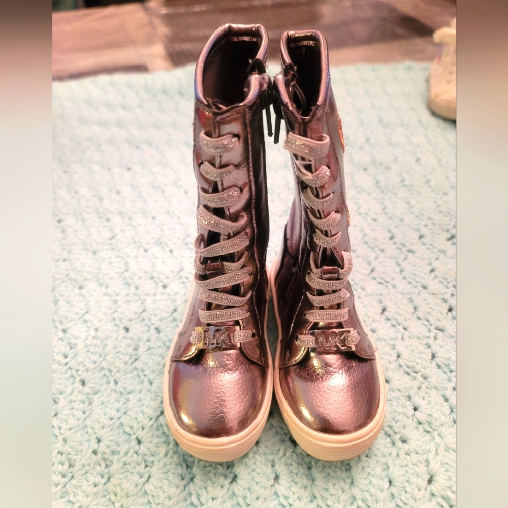 Toddler Girls Michael Kors Sneaker Boots Size 5T
